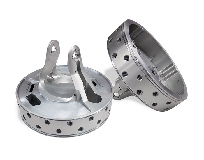 CNC Machined Instrument Housings with Integrated Bracket Arms